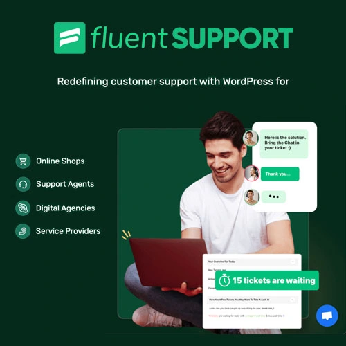 Fluent Support Customer Support Plugin for WordPress