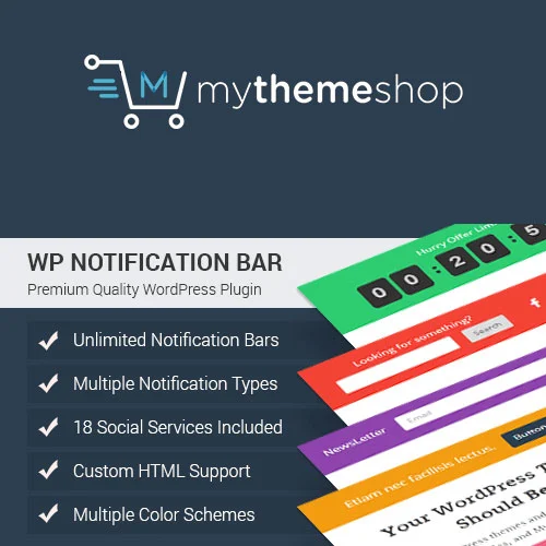 MyThemeShop WP Notification Bar Pro