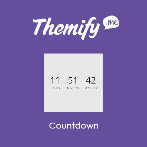 Themify Builder Countdown