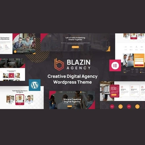 Blazin Agency Creative WordPress Theme