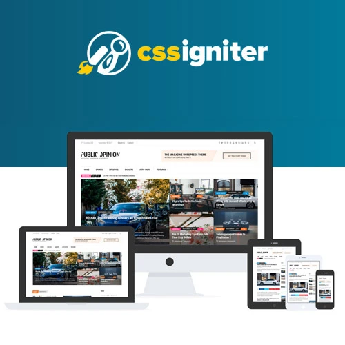 CSS Igniter Public Opinion WordPress Theme