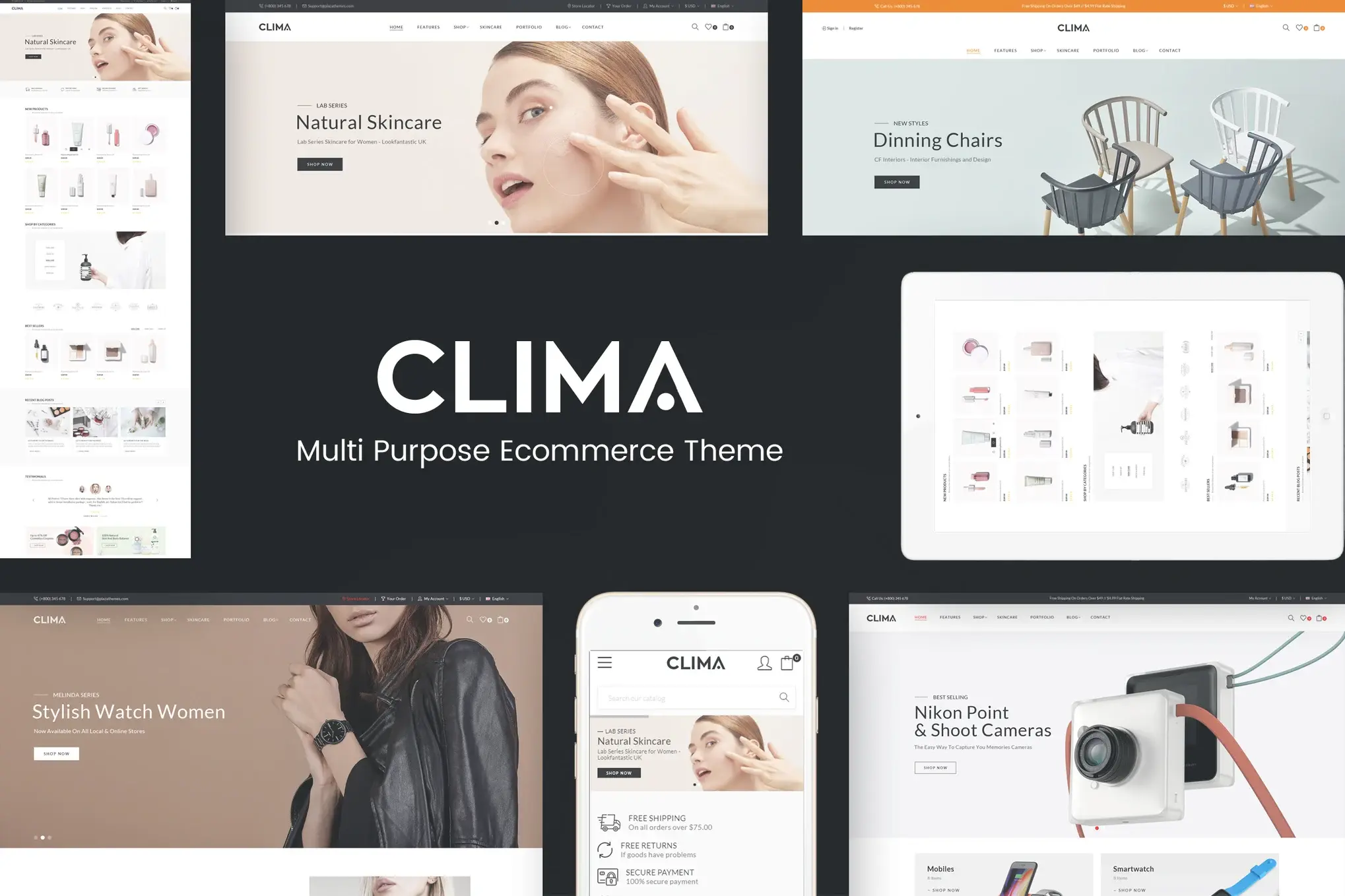 Clima - Multipurpose Prestashop Responsive Theme