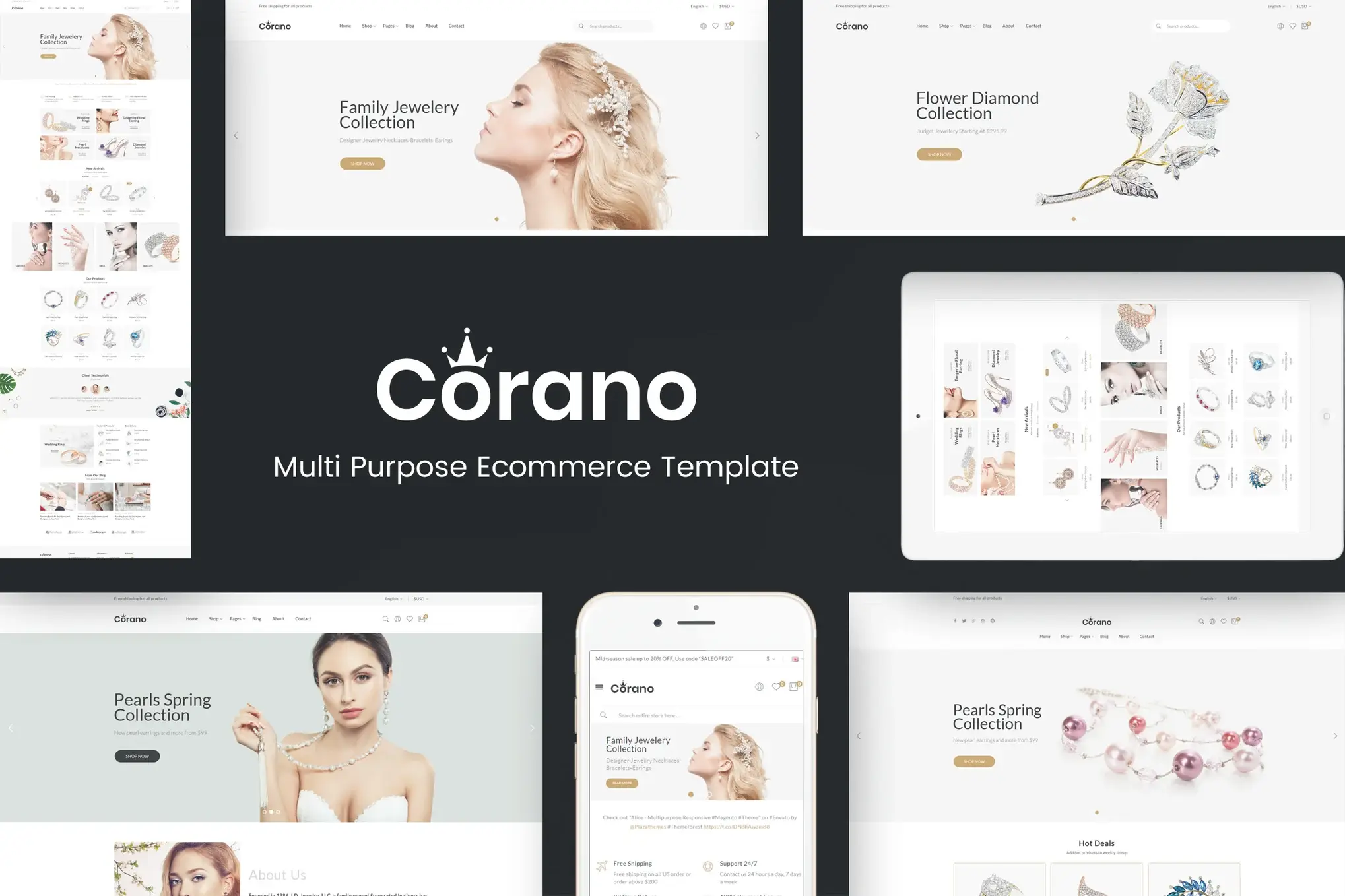 Corano - Jewellery Responsive Prestashop Theme