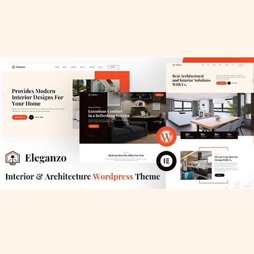 Eleganzo Interior & Architecture WordPress Theme