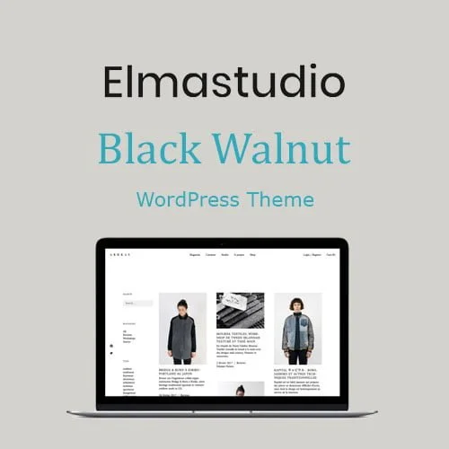 ElmaStudio Black Walnut WordPress Theme