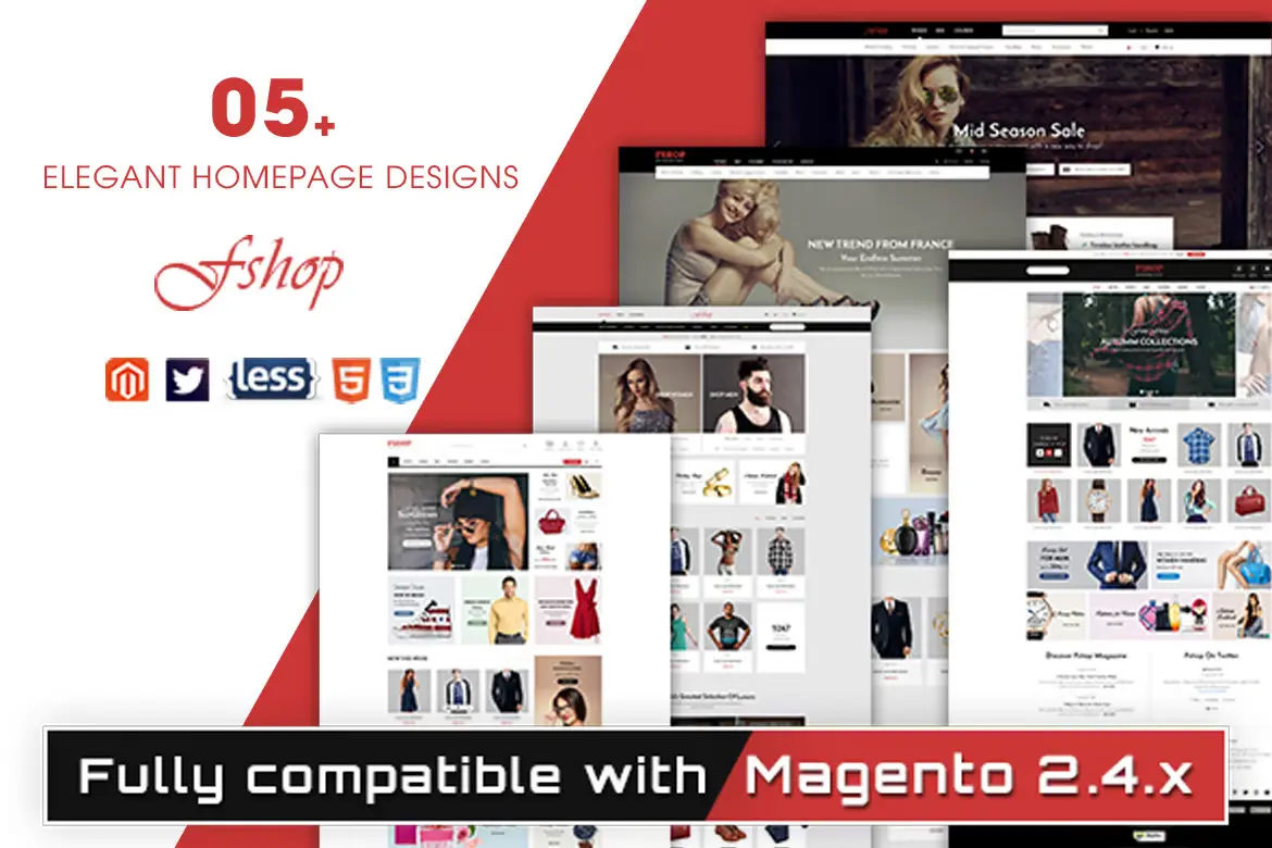 Fshop - Responsive Magento 2 Fashion Store Theme