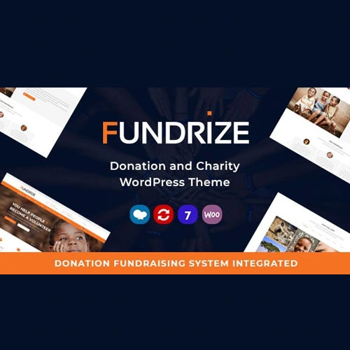 Fundrize Responsive Donation & Charity WordPress Theme