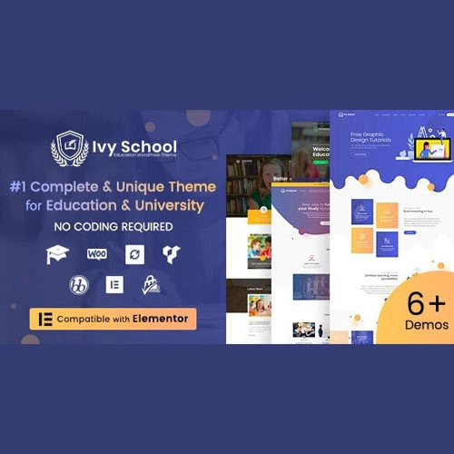 IvyPrep Education & School WordPress Theme