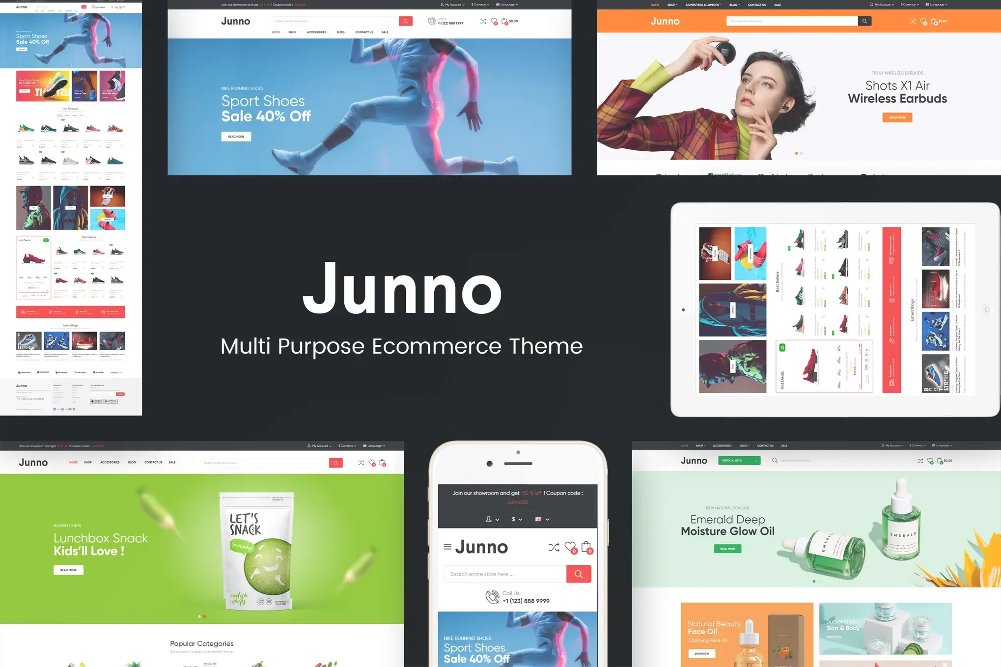 Junno - Responsive OpenCart Theme