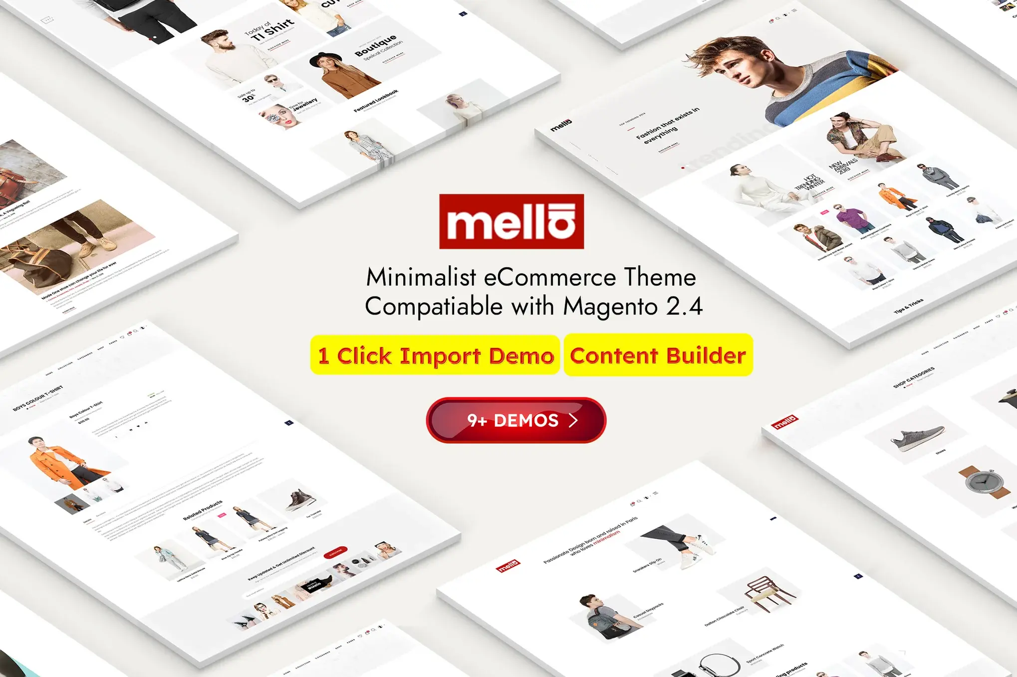 Mella - eCommerce Magento 2 Fashion Theme