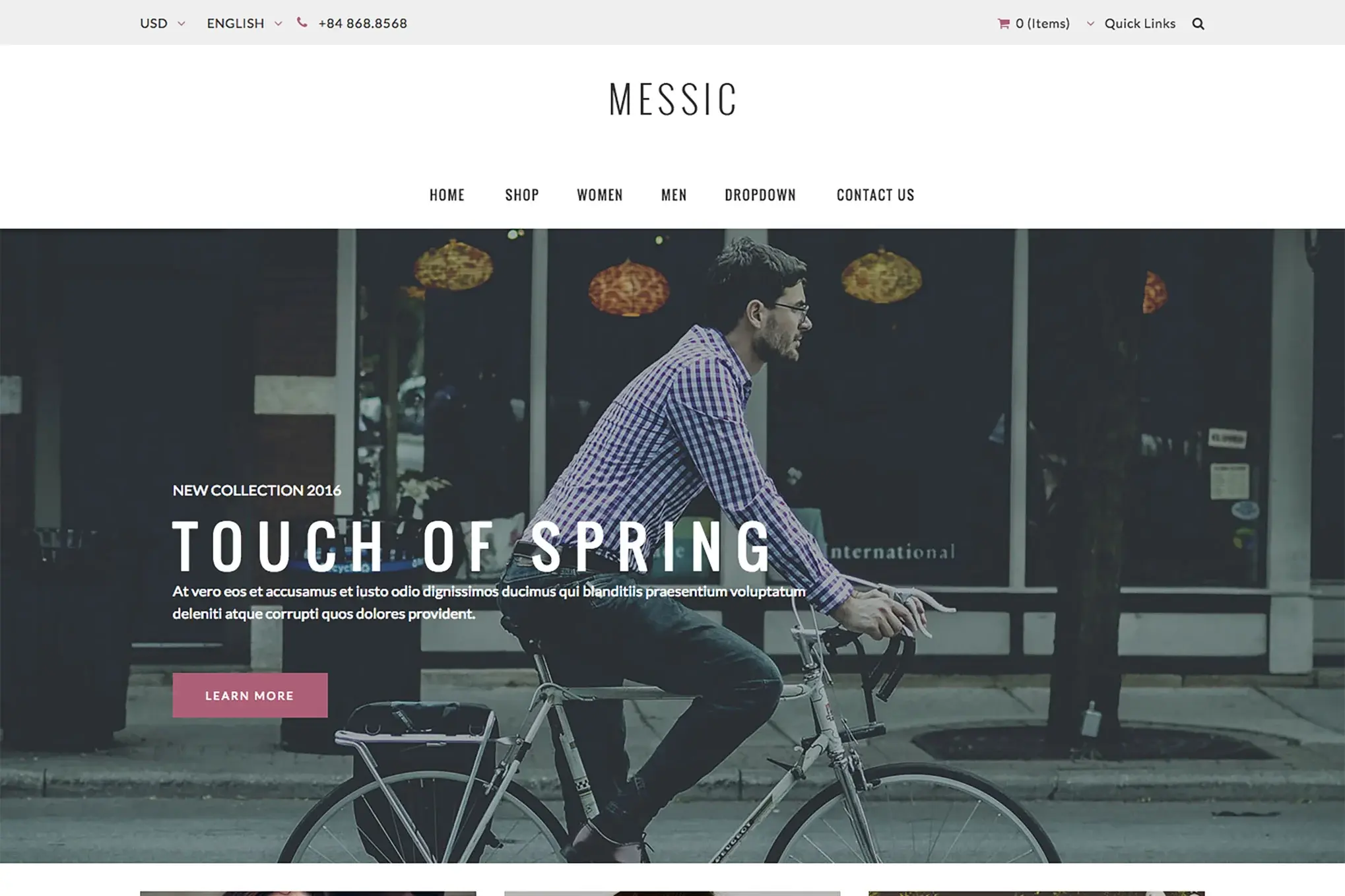 Messic - Fashion Magento Theme