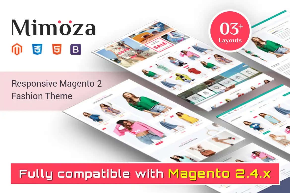 Mimoza - Fashion Responsive Magento 2 Theme