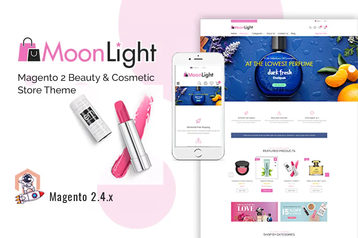 MoonLight - Elegant Cosmetics & Accessories Magent