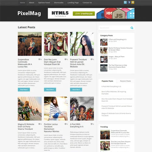 MyThemeShop Pixelmag WordPress Theme