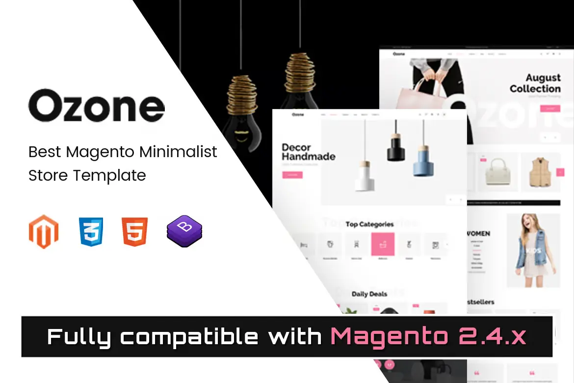 Ozone - Best Magento Minimalist Theme