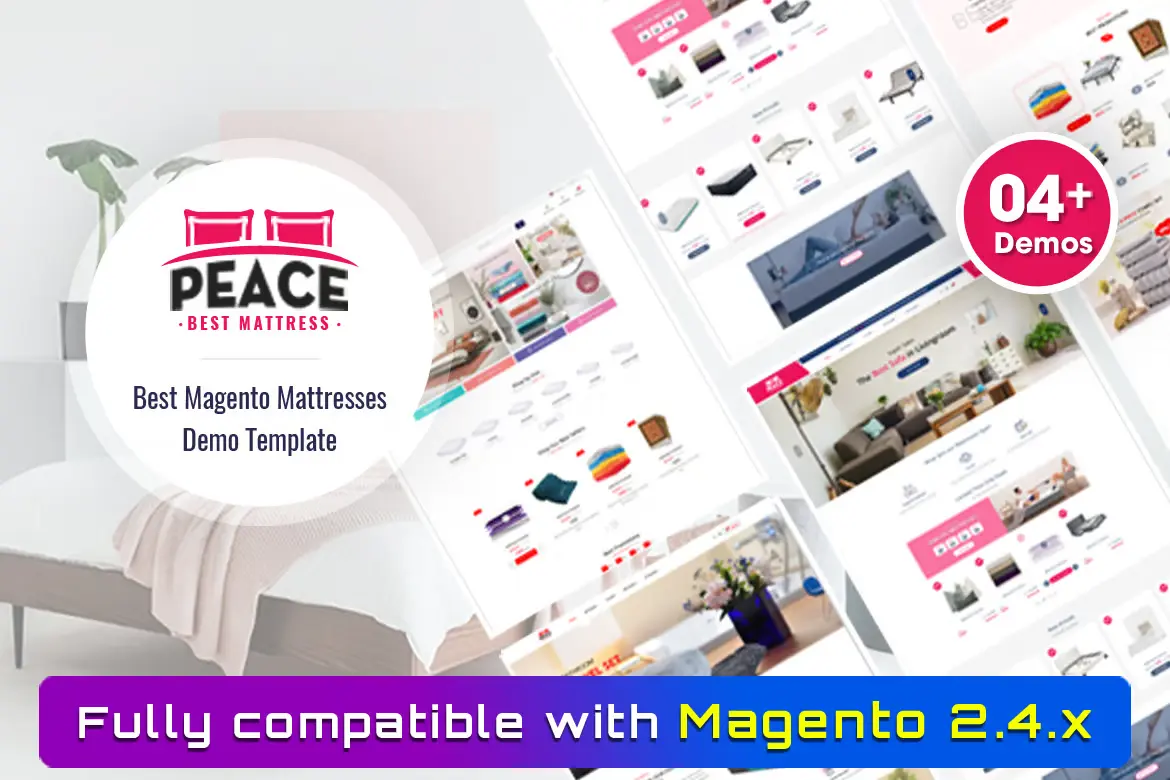 Peace - Bedroom Furniture Magento 2 Theme