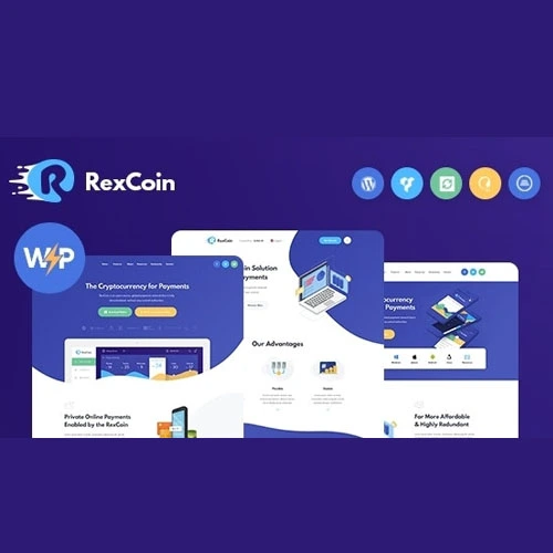 RexCoin A Multi-Purpose Cryptocurrency & Coin ICO WordPress Theme