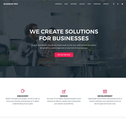 StudioPress Business Pro Genesis WordPress Theme