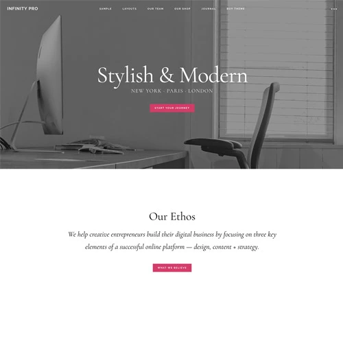 StudioPress Infinity Pro Genesis WordPress Theme