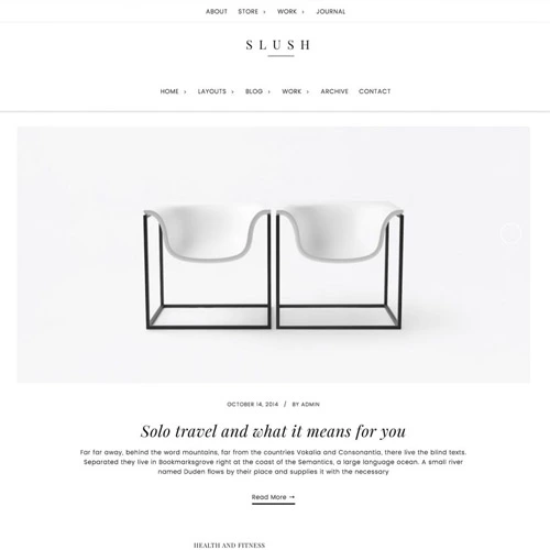 StudioPress Slush Pro Genesis WordPress Theme