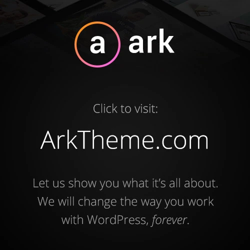 The Ark WordPress Theme made for Freelancers