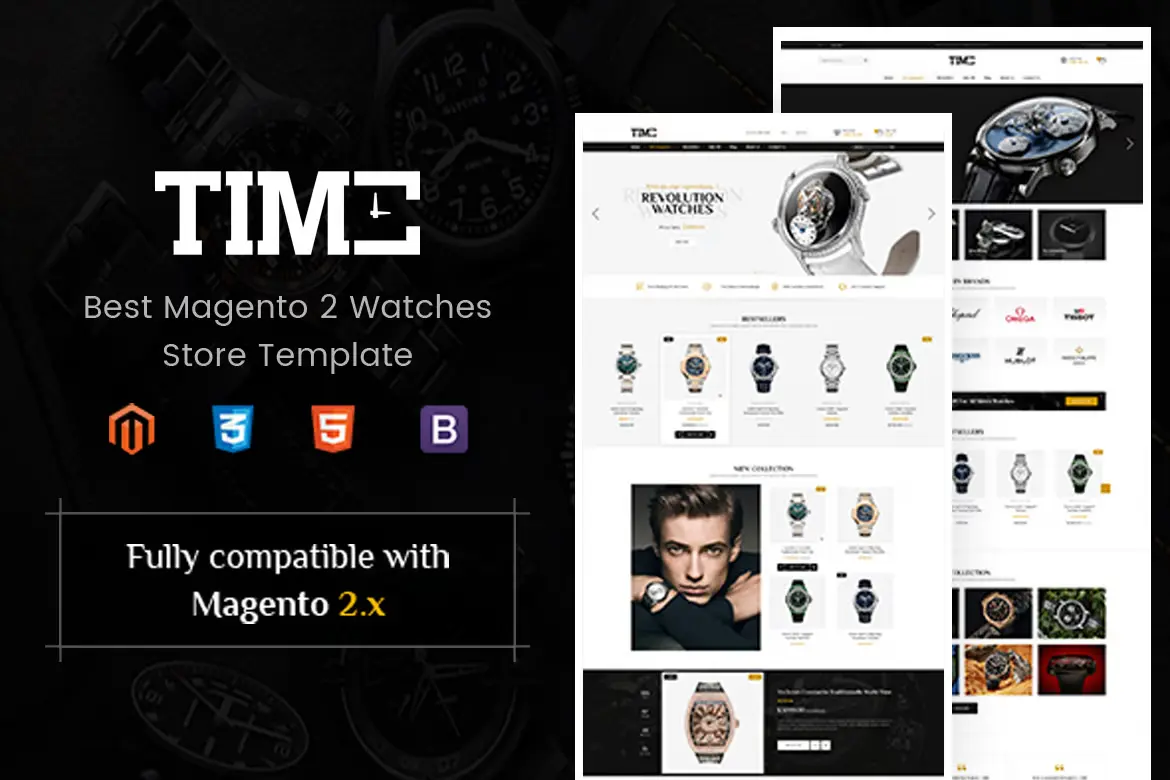 Time - Modern Magento 2 Watch Store Theme