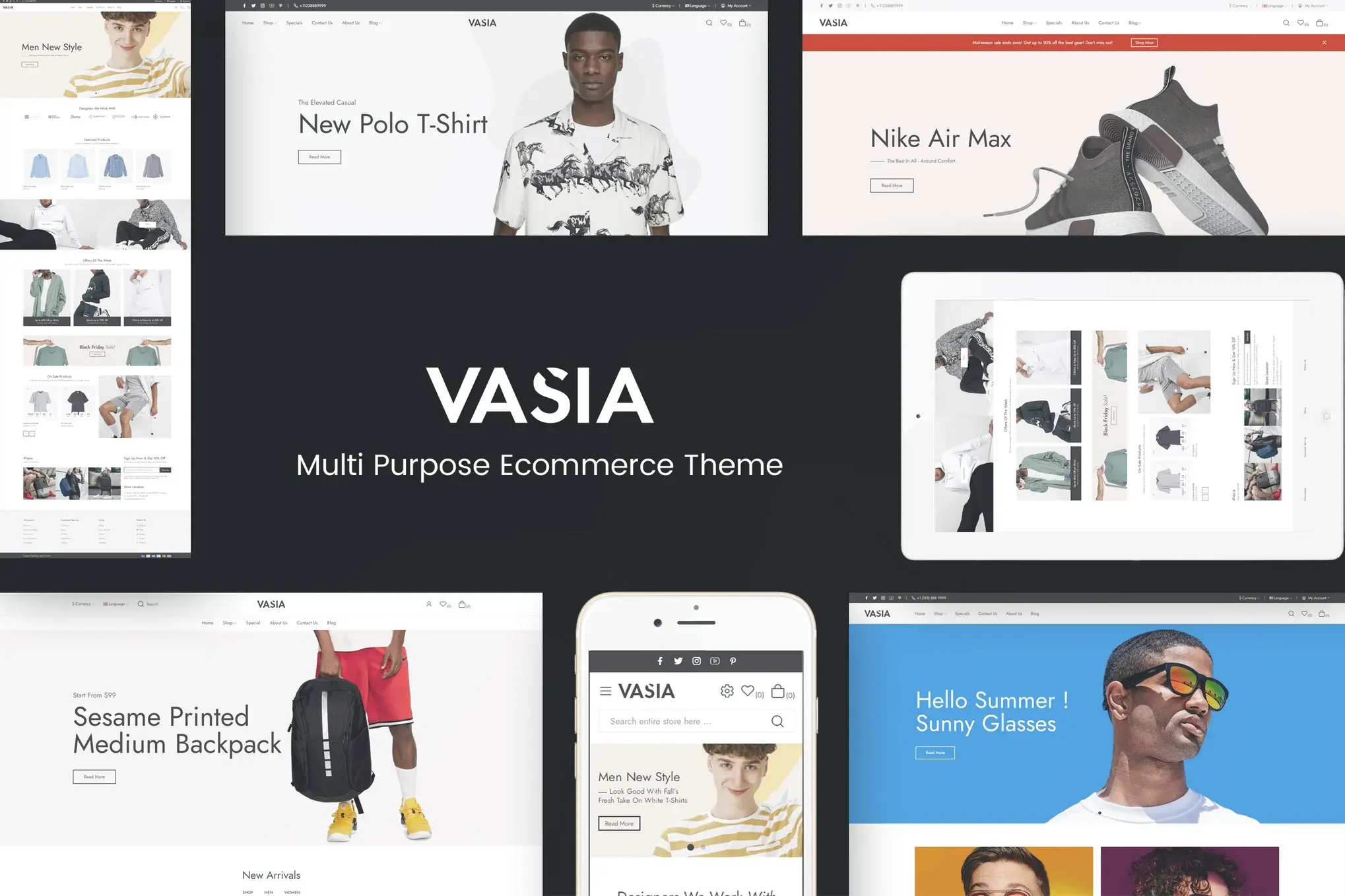 Vasia - Multipurpose Responsive PrestaShop Theme