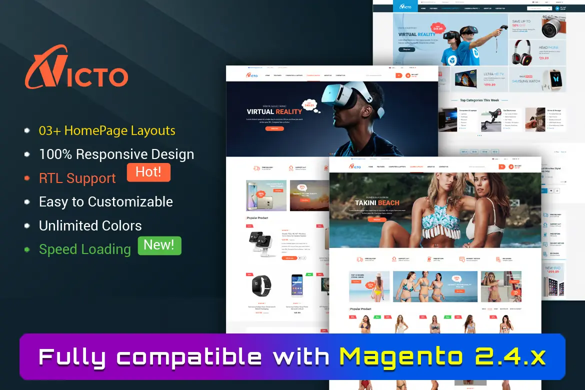 Victo - Ultimate Responsive Magento 2 Theme