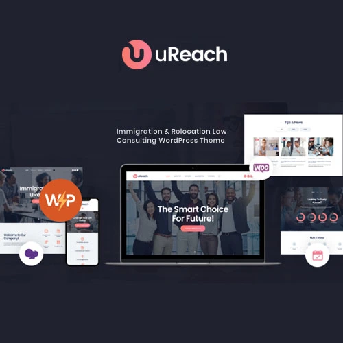 uReach Immigration & Relocation Law Consulting WordPress Theme