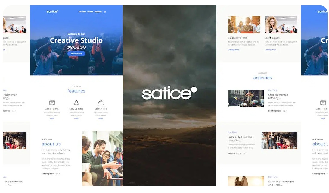 Santice Mail- Responsive E-mail Template