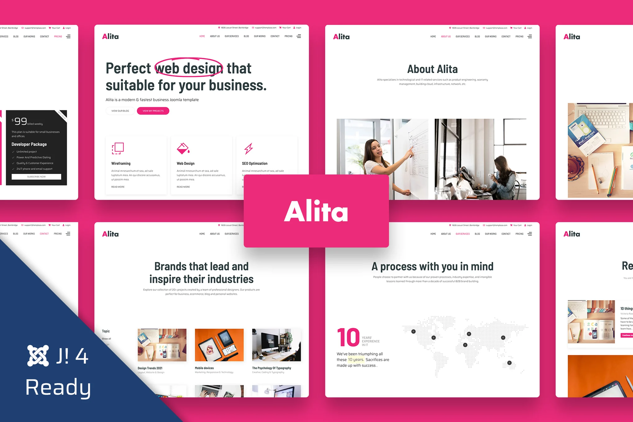 Alita - Web Studio Joomla 4 Template