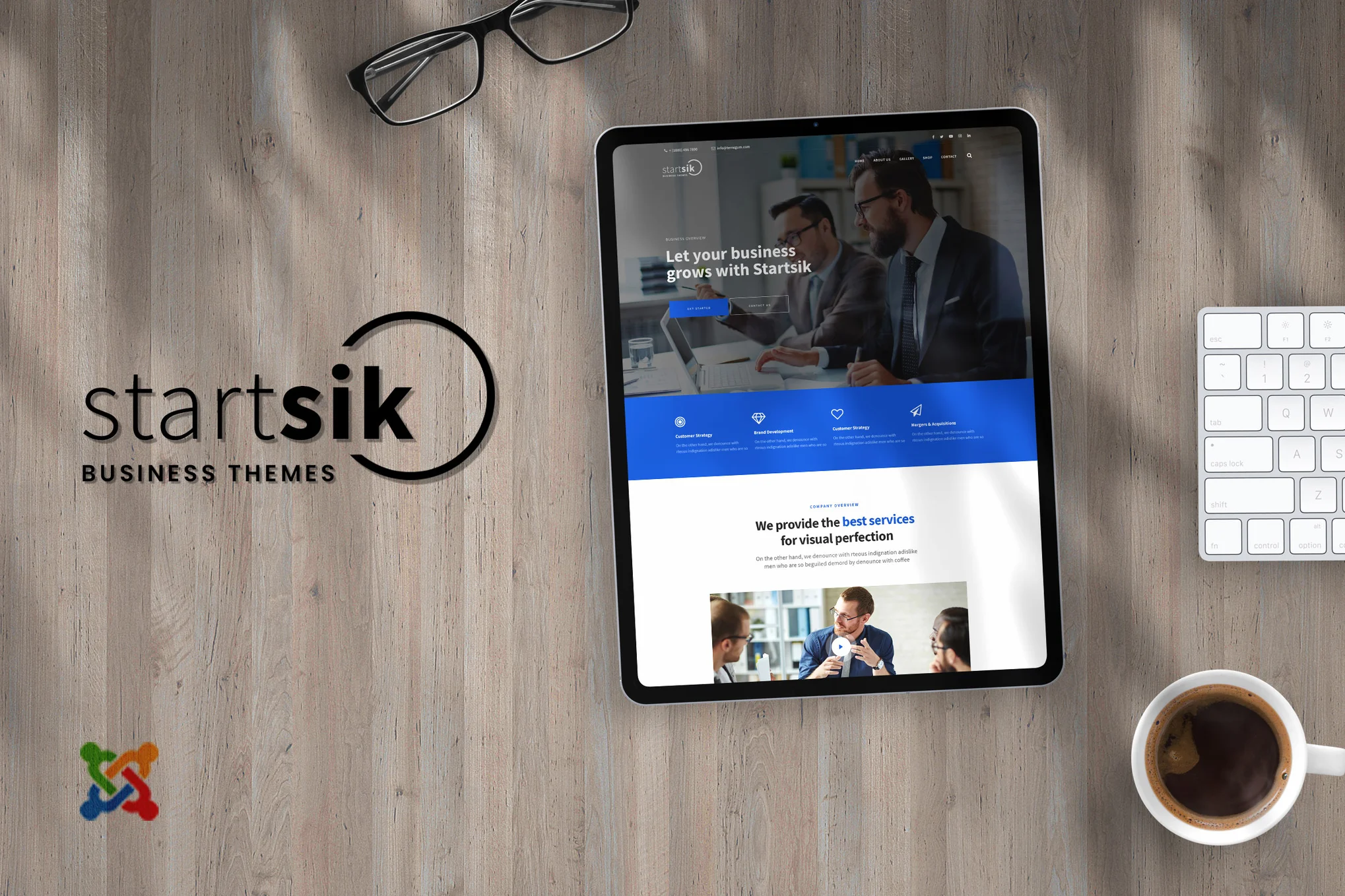 Startsik - Business & Consulting Joomla Templates