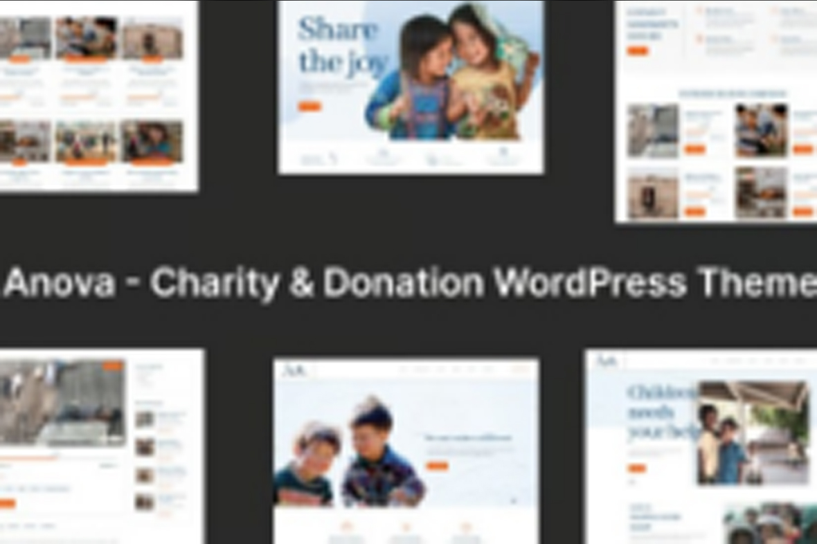 Anova – Charity and Donation WordPress Theme v1.1.1