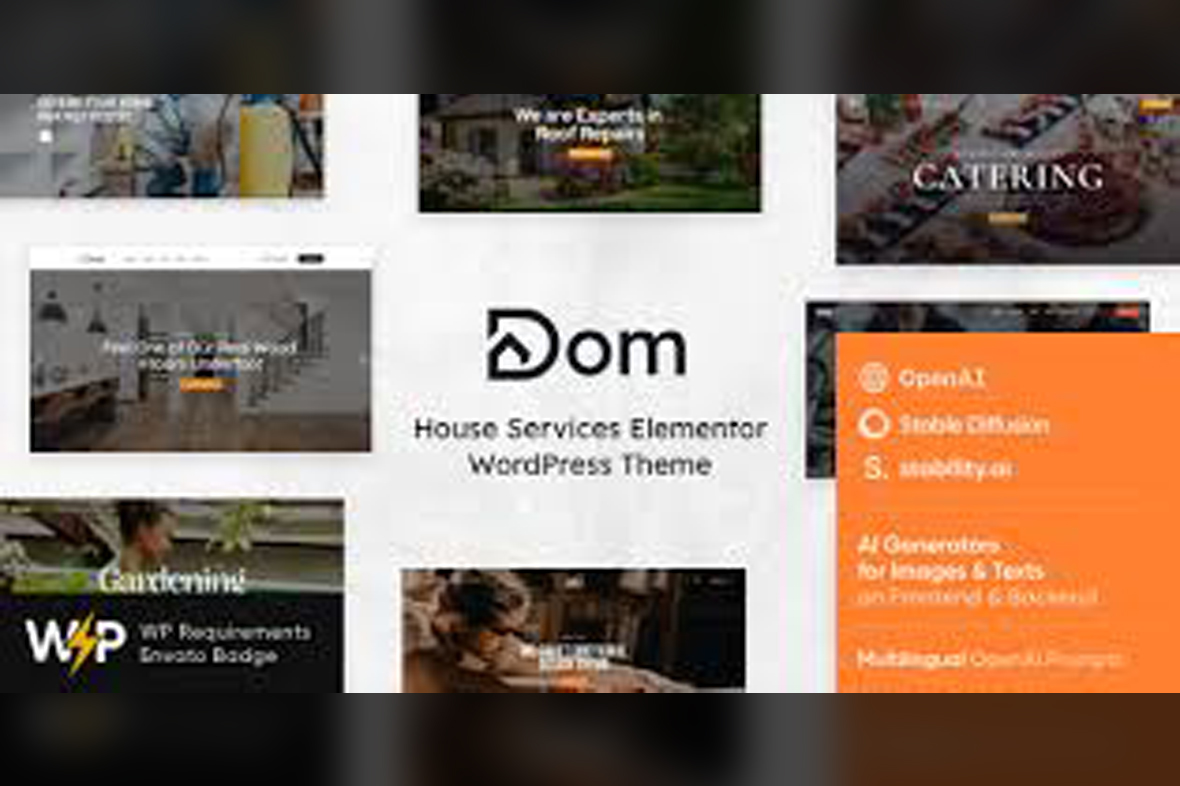 Dom – House Services Elementor WordPress Theme v1.24.0