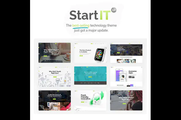 Startit – New Startup Business WordPress Theme