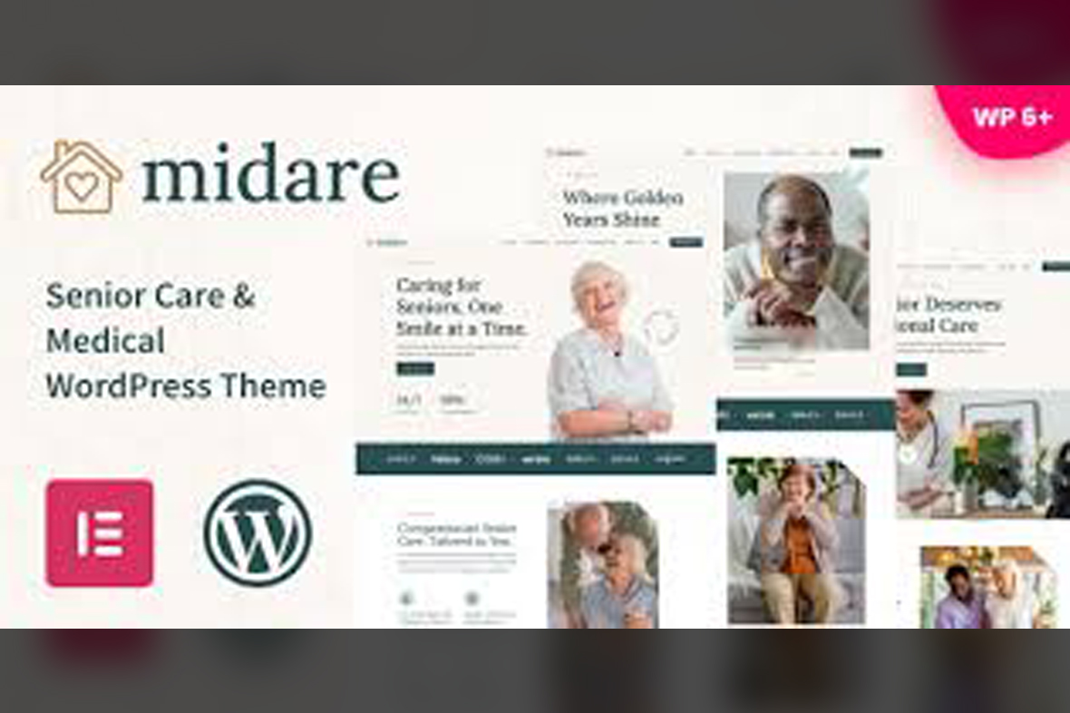 Midare – Senior Care and Medical WordPress Theme v1.06