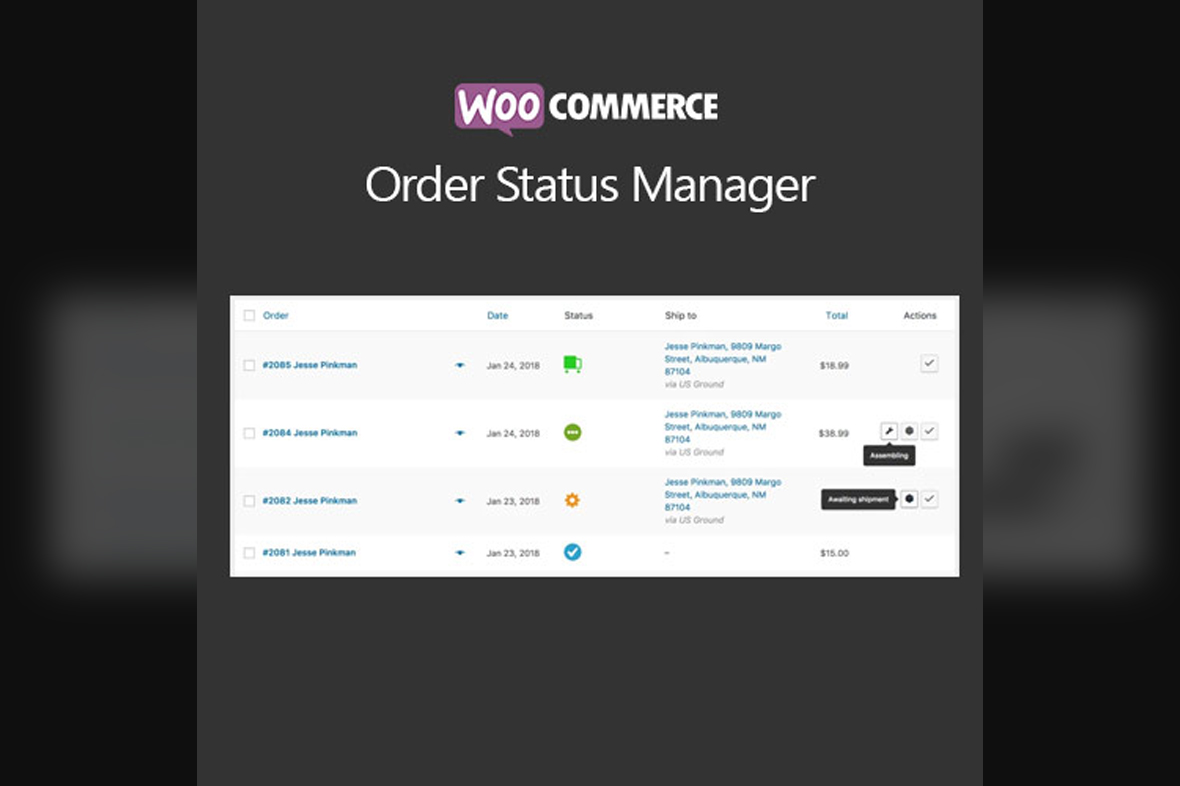 WooCommerce Order Status Manager v1.15.5