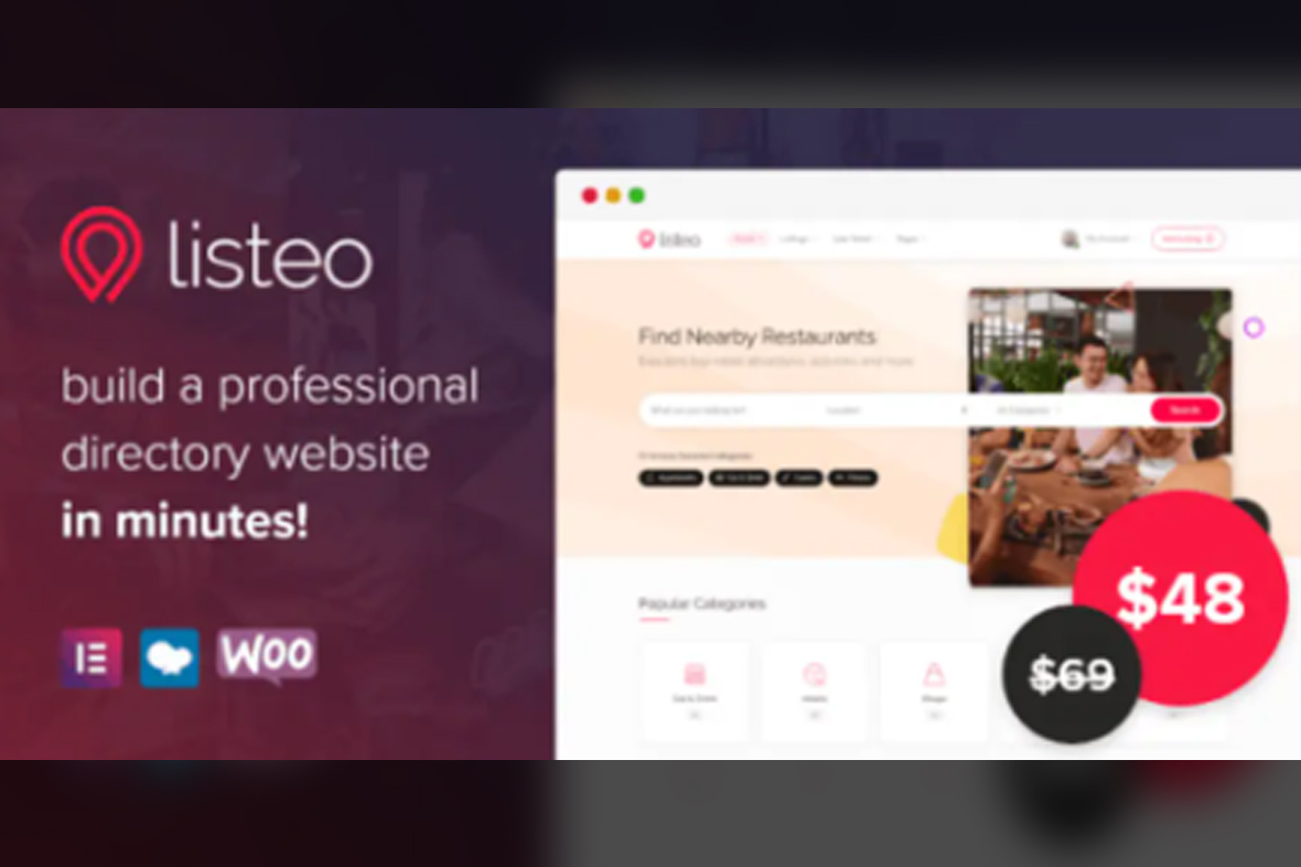 Listeo Directory And Listings Theme v1.9.92