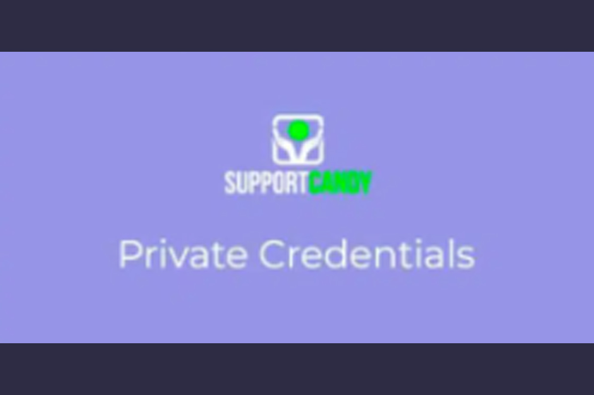 SupportCandy Private Credentials v3.0.8