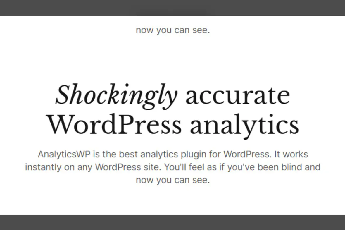 AnalyticsWP – WordPress Analytics Plugin v2.0.0