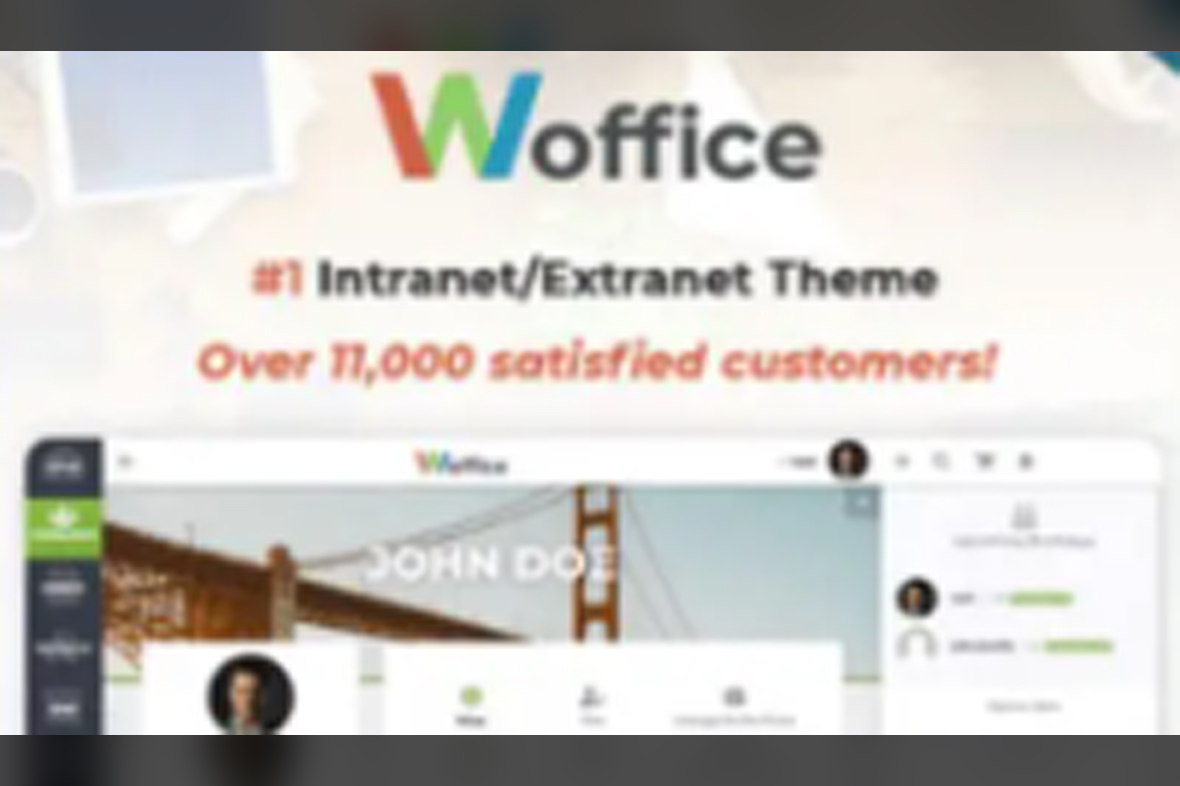 Woffice – Intranet Extranet WordPress Theme v5.4.31