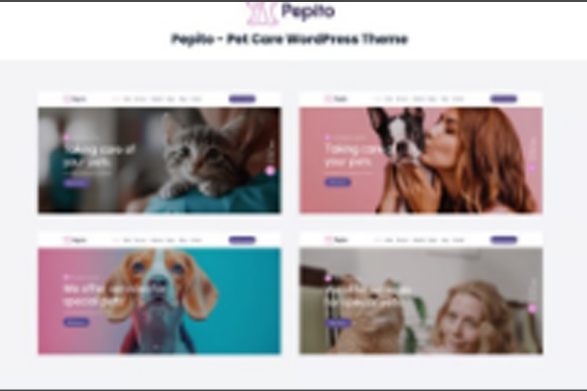Pepito – Pet Care WordPress Theme v1.0.0