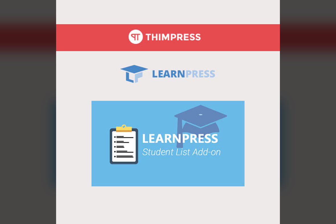 LearnPress – Students List v4.0.3
