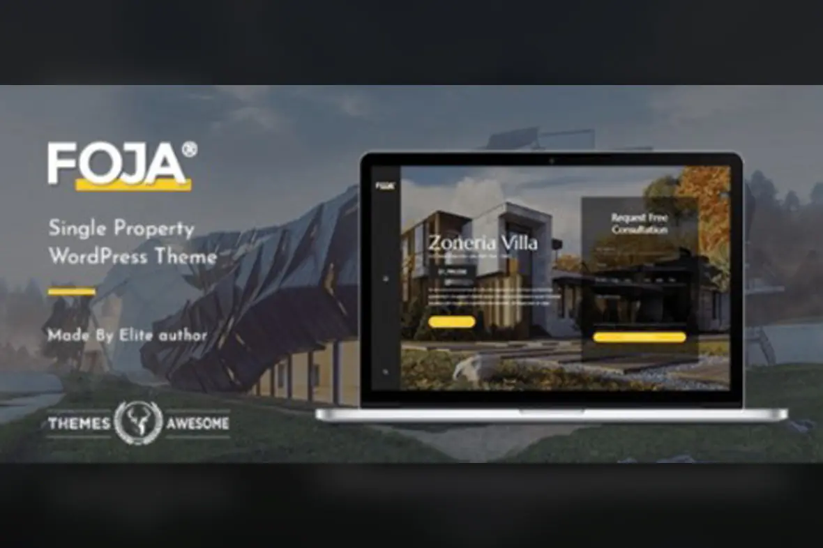 Foja Single Property WordPress Theme v1.6