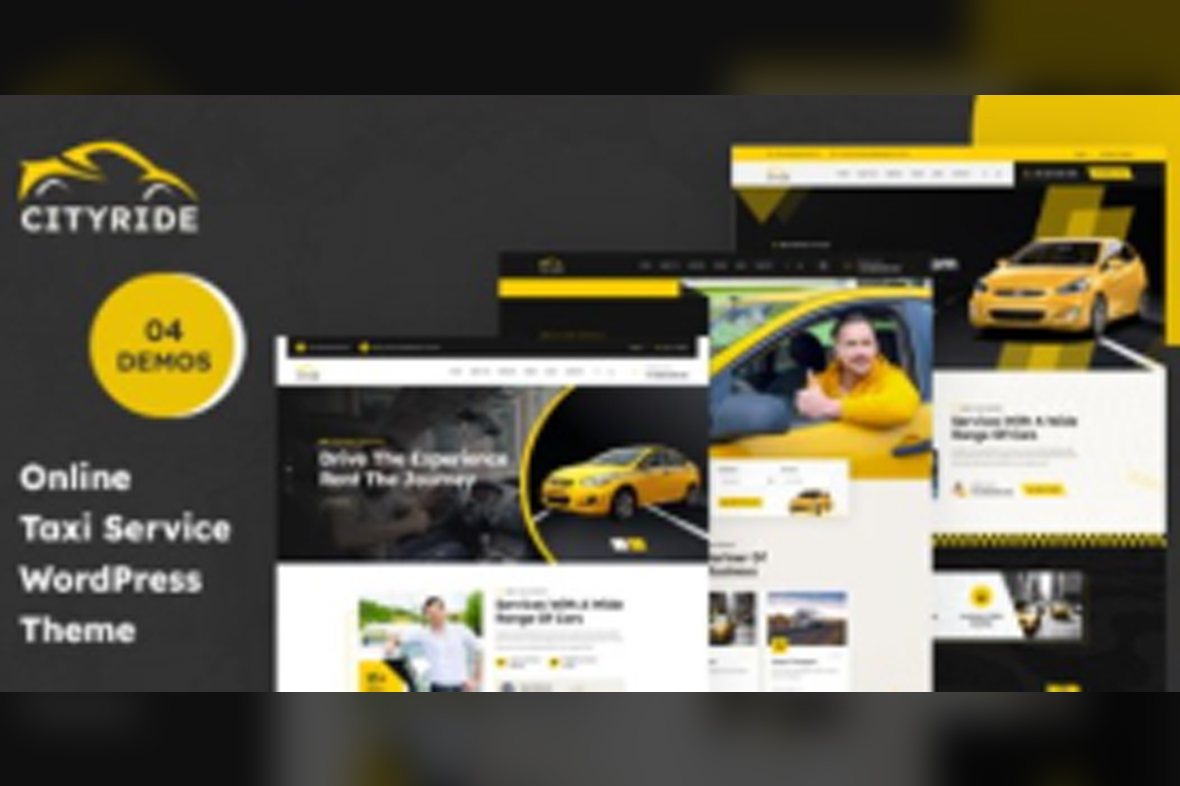 Cityride – Online Taxi Service WordPress Theme v1.0.0