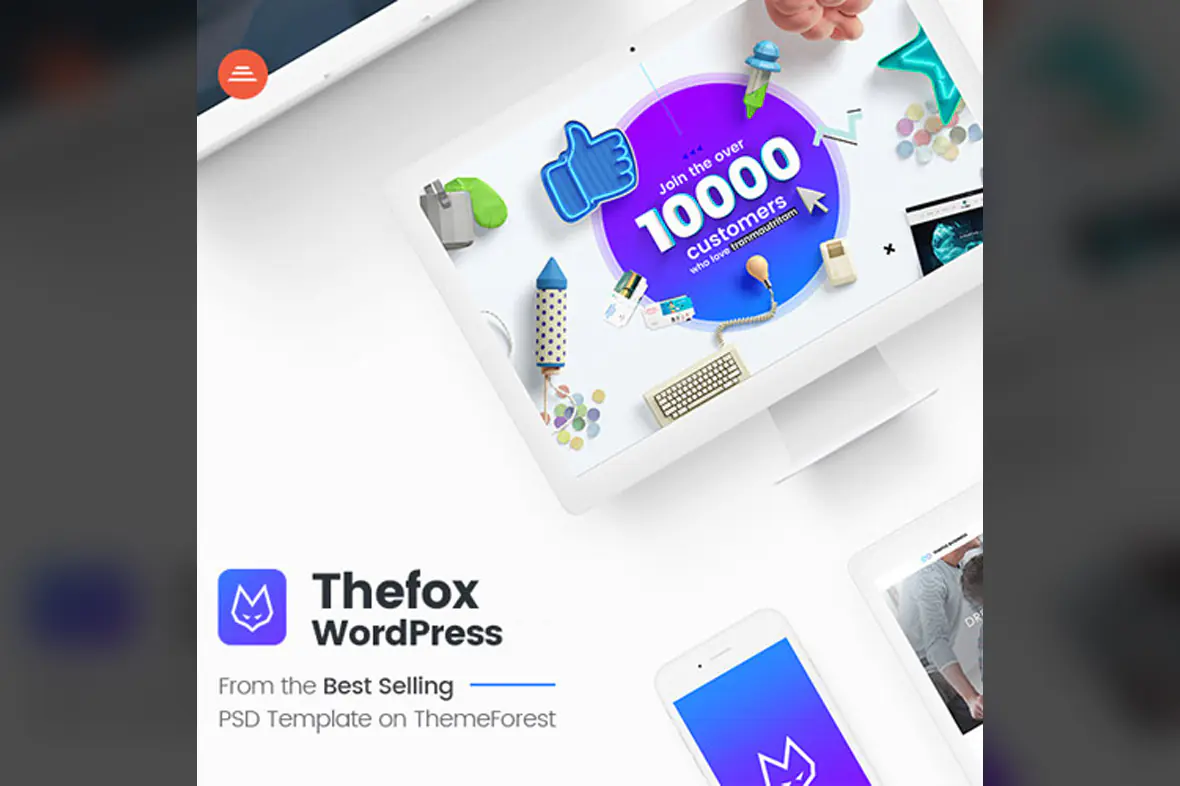 TheFox Responsive Multi-Purpose WordPress Theme v3.9.73