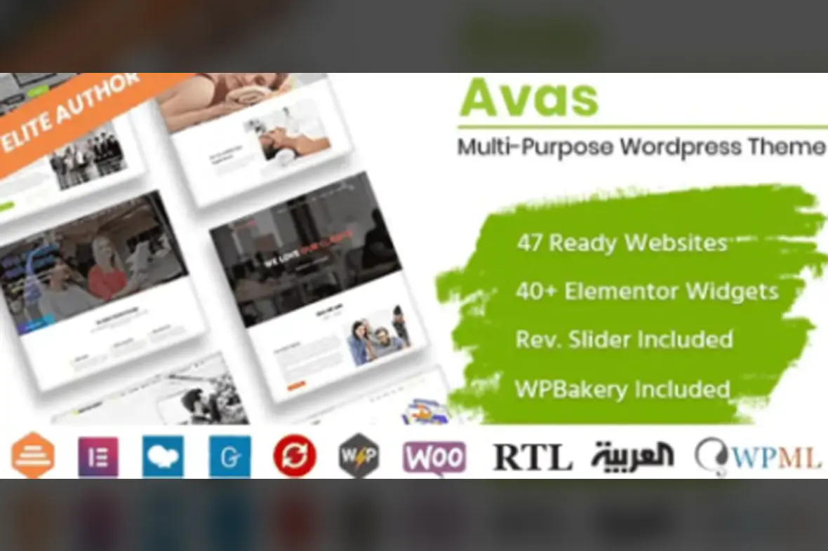 Avas Multi Purpose WordPress Theme v6.7.9