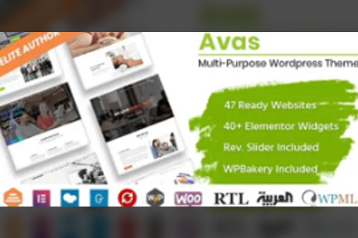 Avas Multi Purpose WordPress Theme v6.8.4