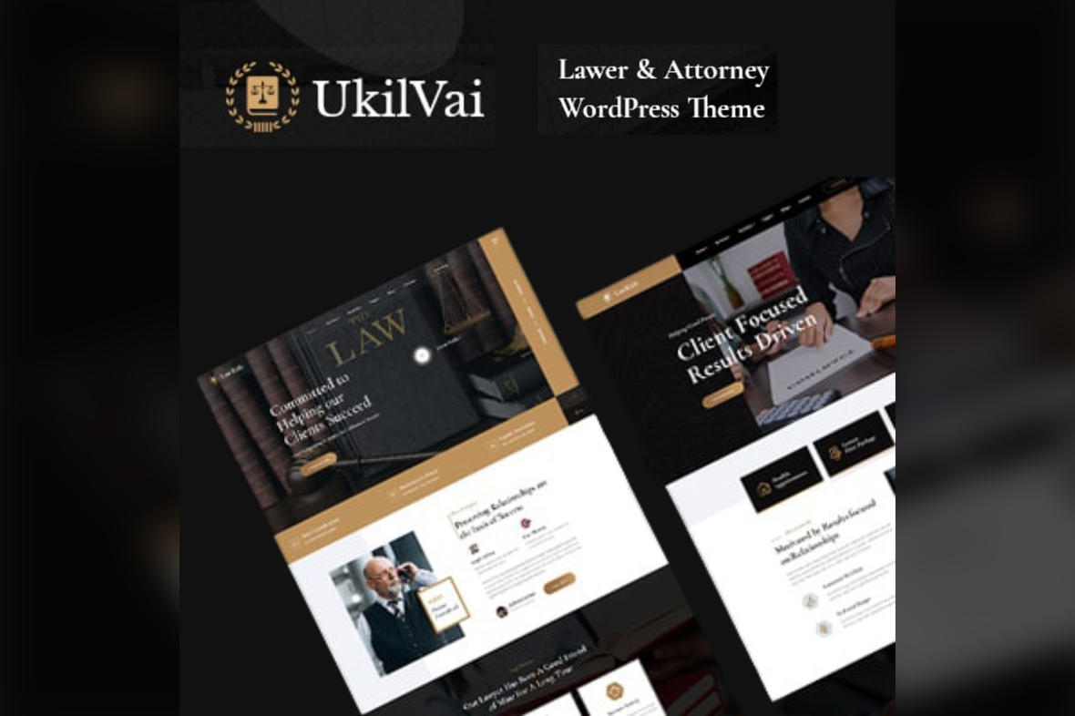 Ukilvai – Lawyer & Attorney WordPress Theme v1.1.7