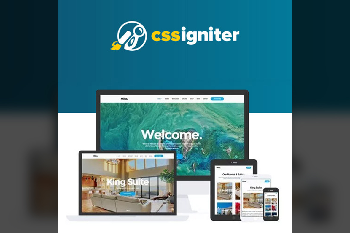 CSS Igniter Milos WordPress Theme v1.2.2